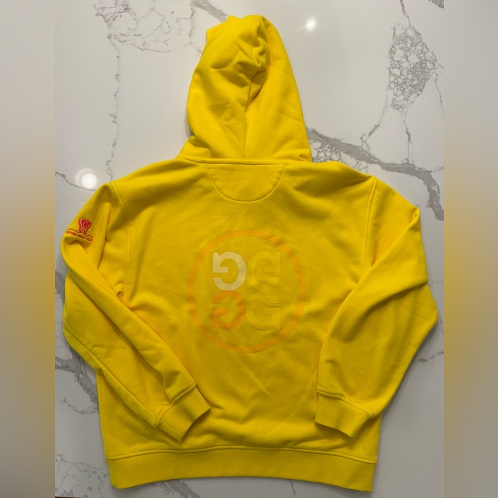 G/FORE Unisex Yellow Sweater Vibrant Pullover Style x Wynn Golf Club (Unisex Sm)